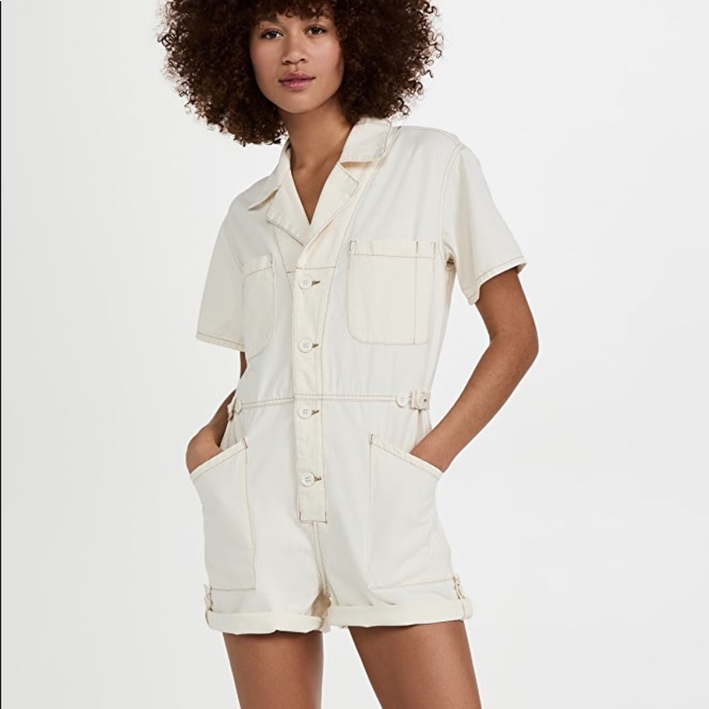 Pistola Denim Parker Field Suit Romper